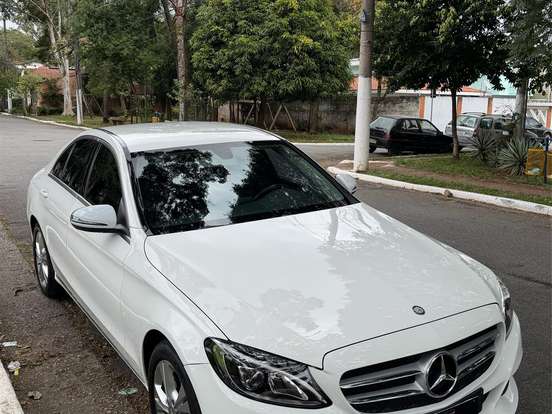MERCEDES-BENZ-C 180-1.6 CGI EXCLUSIVE 16V TURBO GASOLINA 4P AUTOMÁTICO MERCEDES-BENZ-C 180-2016