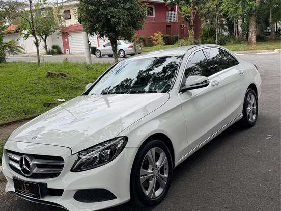 MERCEDES-BENZ-C 180-1.6 CGI EXCLUSIVE 16V TURBO GASOLINA 4P AUTOMÁTICO MERCEDES-BENZ-C 180-2016