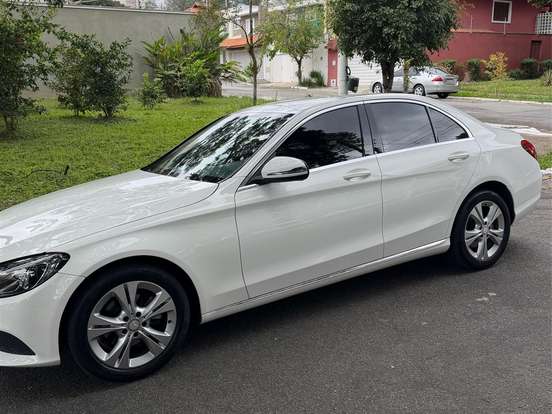 MERCEDES-BENZ-C 180-1.6 CGI EXCLUSIVE 16V TURBO GASOLINA 4P AUTOMÁTICO MERCEDES-BENZ-C 180-2016