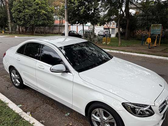 MERCEDES-BENZ-C 180-1.6 CGI EXCLUSIVE 16V TURBO GASOLINA 4P AUTOMÁTICO MERCEDES-BENZ-C 180-2016