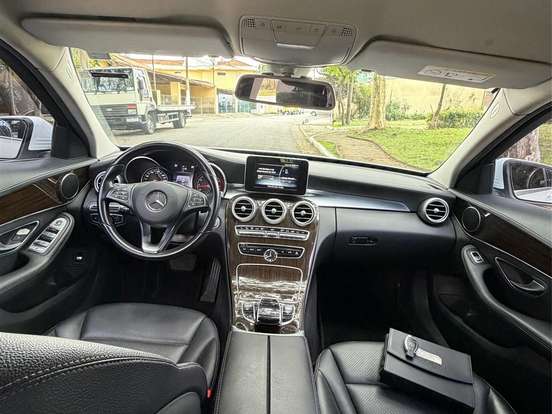 MERCEDES-BENZ-C 180-1.6 CGI EXCLUSIVE 16V TURBO GASOLINA 4P AUTOMÁTICO MERCEDES-BENZ-C 180-2016