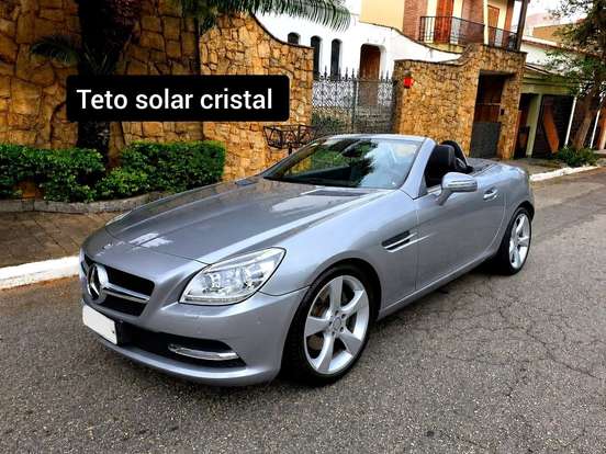 MERCEDES-BENZ-SLK 250-1.8 CGI 16V TURBO GASOLINA 2P AUTOMÁTICO MERCEDES-BENZ-SLK 250-2013