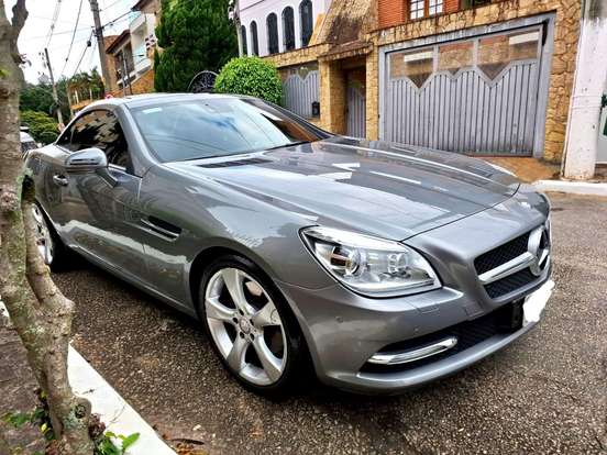 MERCEDES-BENZ-SLK 250-1.8 CGI 16V TURBO GASOLINA 2P AUTOMÁTICO MERCEDES-BENZ-SLK 250-2013