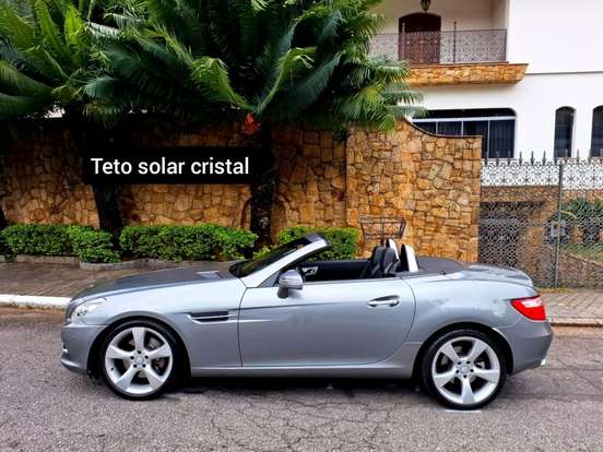 MERCEDES-BENZ-SLK 250-1.8 CGI 16V TURBO GASOLINA 2P AUTOMÁTICO MERCEDES-BENZ-SLK 250-2013