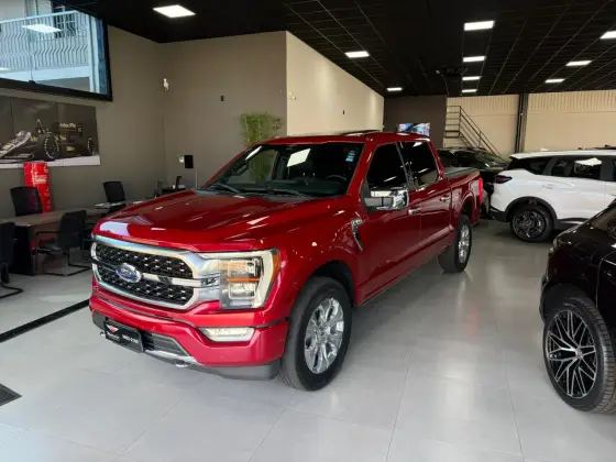FORD F-150 5.0 V8 GASOLINA CD PLATINUM FX4 AUTOMÁTICO FORD F-150 5.0 V8 GASOLINA CD PLATINUM FX4 AUTOMÁTICO
