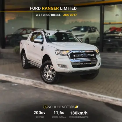 FORD RANGER 3.2 LIMITED 4X4 CD 20V DIESEL 4P AUTOMÁTICO FORD RANGER 3.2 LIMITED 4X4 CD 20V DIESEL 4P AUTOMÁTICO