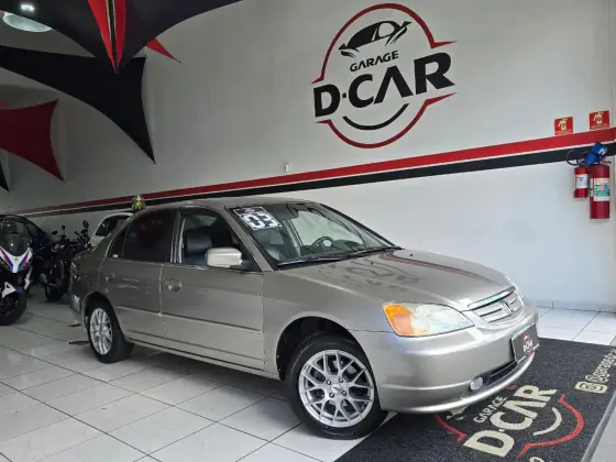 HONDA CIVIC 1.7 LX 16V GASOLINA 4P AUTOMÁTICO HONDA CIVIC 1.7 LX 16V GASOLINA 4P AUTOMÁTICO