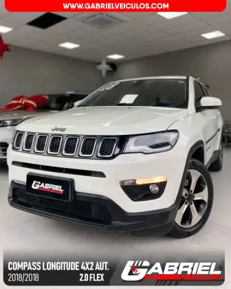 JEEP COMPASS 2.0 16V FLEX LONGITUDE AUTOMÁTICO JEEP COMPASS 2.0 16V FLEX LONGITUDE AUTOMÁTICO