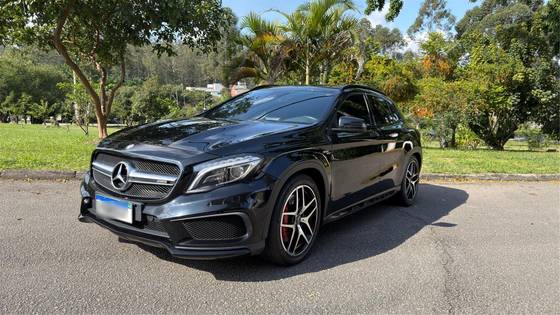MERCEDES-BENZ GLA 45 AMG 2.0 16V TURBO GASOLINA 4P AUTOMÁTICO