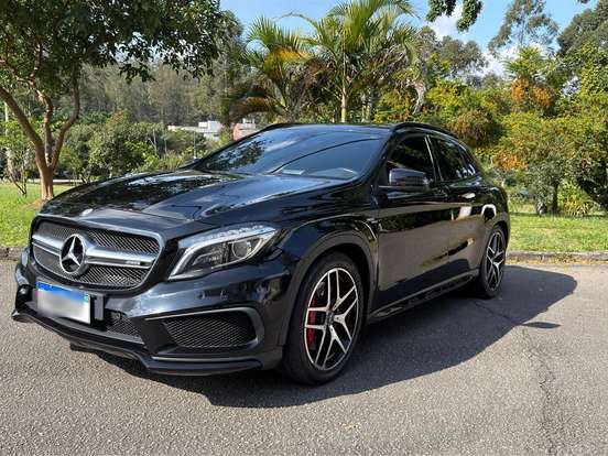 MERCEDES-BENZ-GLA 45 AMG-2.0 16V TURBO GASOLINA 4P AUTOMÁTICO MERCEDES-BENZ-GLA 45 AMG-2015