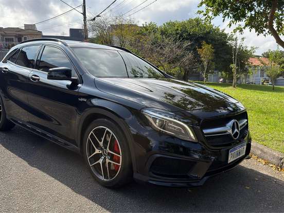 MERCEDES-BENZ-GLA 45 AMG-2.0 16V TURBO GASOLINA 4P AUTOMÁTICO MERCEDES-BENZ-GLA 45 AMG-2015