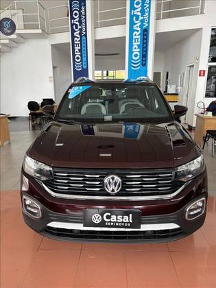VOLKSWAGEN T-CROSS 2021 1.4 250 TSI TOTAL FLEX HIGHLINE AUTOMÁTICO
