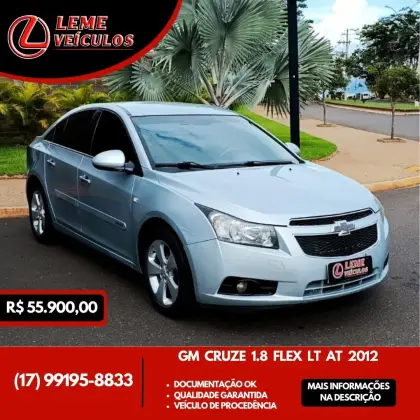 CHEVROLET CRUZE 1.8 LT 16V FLEX 4P AUTOMÁTICO CHEVROLET CRUZE 1.8 LT 16V FLEX 4P AUTOMÁTICO