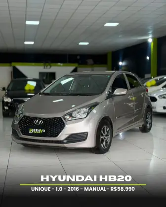 HYUNDAI HB20 1.0 UNIQUE 12V FLEX 4P MANUAL HYUNDAI HB20 1.0 UNIQUE 12V FLEX 4P MANUAL