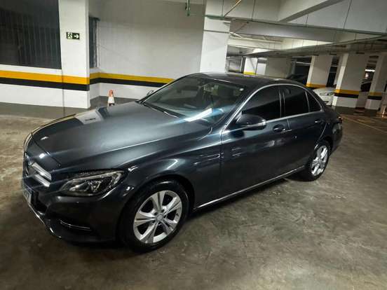 MERCEDES-BENZ-C 180-1.6 CGI AVANTGARDE 16V TURBO GASOLINA 4P AUTOMÁTICO MERCEDES-BENZ-C 180-2015