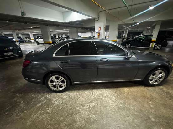 MERCEDES-BENZ-C 180-1.6 CGI AVANTGARDE 16V TURBO GASOLINA 4P AUTOMÁTICO MERCEDES-BENZ-C 180-2015
