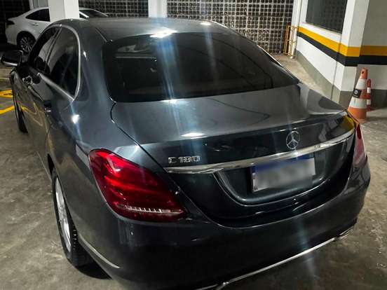 MERCEDES-BENZ-C 180-1.6 CGI AVANTGARDE 16V TURBO GASOLINA 4P AUTOMÁTICO MERCEDES-BENZ-C 180-2015