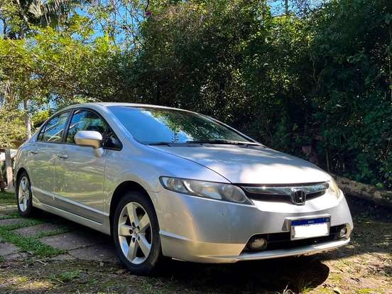 HONDA-CIVIC-1.8 LXS 16V GASOLINA 4P AUTOMÁTICO HONDA-CIVIC-2007