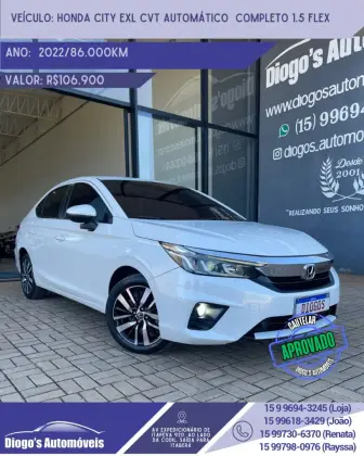 HONDA CITY 1.5 i-VTEC FLEX EXL CVT HONDA CITY 1.5 i-VTEC FLEX EXL CVT