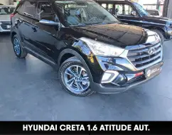 HYUNDAI CRETA 1.6 16V FLEX ATTITUDE AUTOMÁTICO HYUNDAI CRETA 1.6 16V FLEX ATTITUDE AUTOMÁTICO