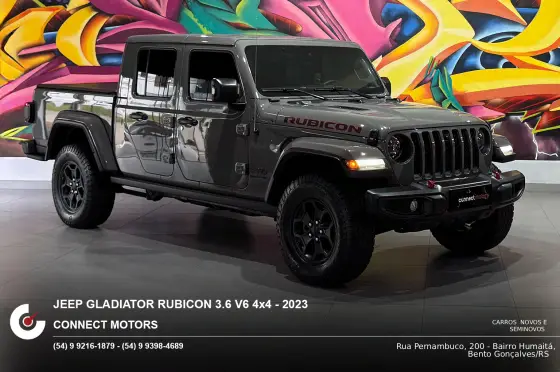 JEEP GLADIATOR 3.6 V6 GASOLINA RUBICON 4P 4X4 AT8