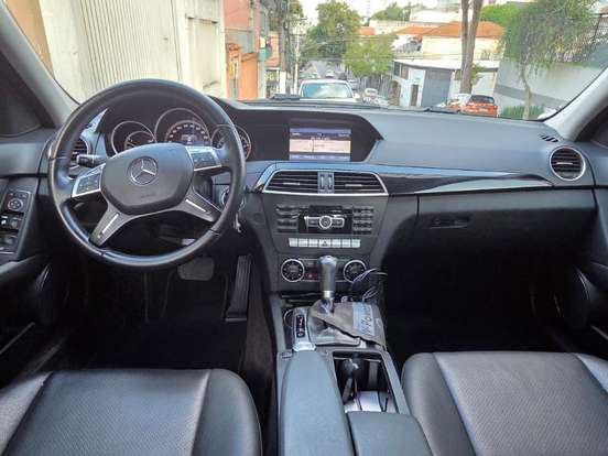 MERCEDES-BENZ-C 180-1.6 CGI SPORT 16V TURBO GASOLINA 4P AUTOMÁTICO MERCEDES-BENZ-C 180-2013