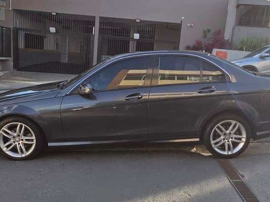 MERCEDES-BENZ-C 180-1.6 CGI SPORT 16V TURBO GASOLINA 4P AUTOMÁTICO MERCEDES-BENZ-C 180-2013