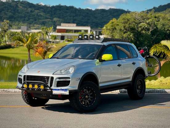 PORSCHE-CAYENNE-4.8 4X4 V8 32V TURBO GASOLINA 4P TIPTRONIC PORSCHE-CAYENNE-2007