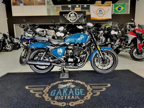 ROYAL ENFIELD SHOTGUN 650 PLASMA BLUE ROYAL ENFIELD SHOTGUN 650 PLASMA BLUE