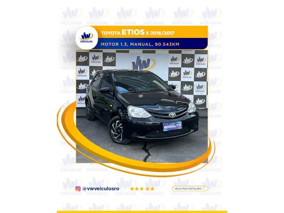 TOYOTA ETIOS 1.3 X 16V FLEX 4P MANUAL