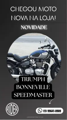 TRIUMPH BONNEVILLE SPEEDMASTER 