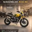 TRIUMPH SCRAMBLER 400 XC TRIUMPH SCRAMBLER 400 XC