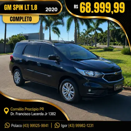 CHEVROLET SPIN 1.8 LT 8V FLEX 4P AUTOMÁTICO