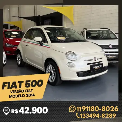 FIAT 500 1.4 CULT 8V FLEX 2P AUTOMATIZADO FIAT 500 1.4 CULT 8V FLEX 2P AUTOMATIZADO