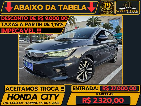 HONDA CITY 1.5 i-VTEC FLEX HATCH TOURING CVT