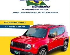 JEEP RENEGADE 1.8 16V FLEX SPORT 4P AUTOMÁTICO JEEP RENEGADE 1.8 16V FLEX SPORT 4P AUTOMÁTICO