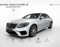 MERCEDES-BENZ S 63 AMG 5.5 L V8 BI-TURBO GASOLINA 4P AUTOMÁTICO MERCEDES-BENZ S 63 AMG 5.5 L V8 BI-TURBO GASOLINA 4P AUTOMÁTICO