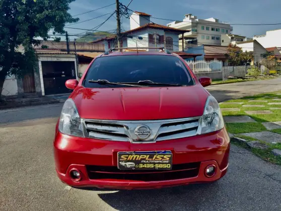 NISSAN GRAND LIVINA 1.8 SL 16V FLEX 4P AUTOMÁTICO NISSAN GRAND LIVINA 1.8 SL 16V FLEX 4P AUTOMÁTICO