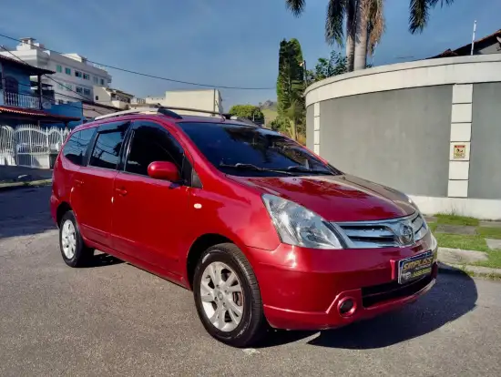 NISSAN-GRAND LIVINA-1.8 SL 16V FLEX 4P AUTOMÁTICO NISSAN-GRAND LIVINA-2012