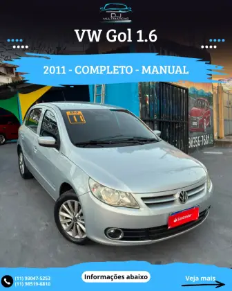 VOLKSWAGEN GOL 1.6 MI 8V FLEX 4P MANUAL G.V VOLKSWAGEN GOL 1.6 MI 8V FLEX 4P MANUAL G.V
