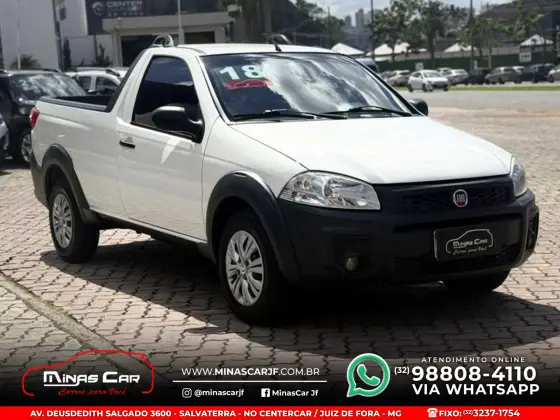 FIAT STRADA 1.4 MPI HARD WORKING CS 8V FLEX 2P MANUAL FIAT STRADA 1.4 MPI HARD WORKING CS 8V FLEX 2P MANUAL