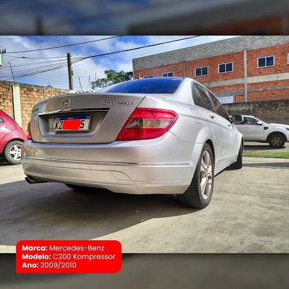 MERCEDES-BENZ C 200 K 1.8 KOMPRESSOR CLASSIC 16V GASOLINA 4P AUTOMÁTICO