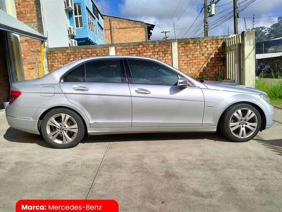 MERCEDES-BENZ-C 200 K-1.8 KOMPRESSOR CLASSIC 16V GASOLINA 4P AUTOMÁTICO MERCEDES-BENZ-C 200 K-2010