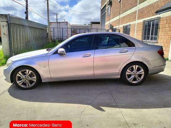 MERCEDES-BENZ-C 200 K-1.8 KOMPRESSOR CLASSIC 16V GASOLINA 4P AUTOMÁTICO MERCEDES-BENZ-C 200 K-2010