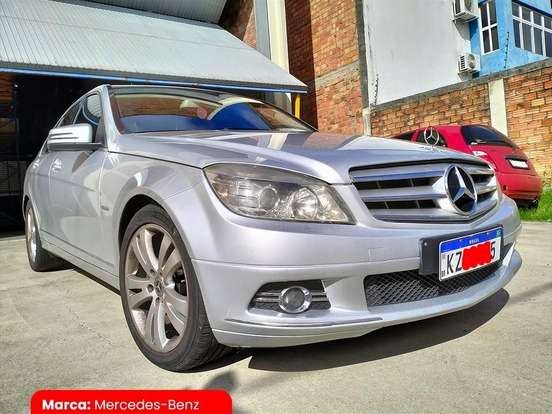 MERCEDES-BENZ-C 200 K-1.8 KOMPRESSOR CLASSIC 16V GASOLINA 4P AUTOMÁTICO MERCEDES-BENZ-C 200 K-2010