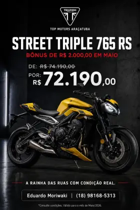 TRIUMPH STREET TRIPLE RS ABS 