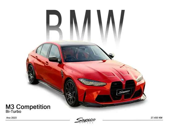 BMW M3 3.0 I6 TWINTURBO GASOLINA COMPETITION M STEPTRONIC