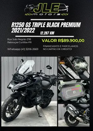 BMW R 1250 GS PREMIUM TRIPLE BLACK BMW R 1250 GS PREMIUM TRIPLE BLACK