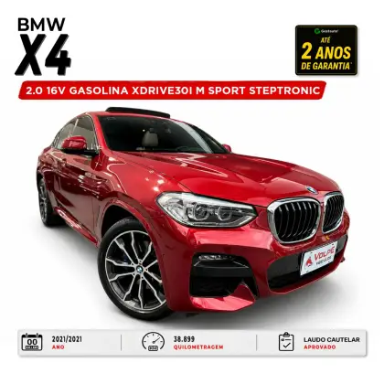 BMW X4 2.0 16V GASOLINA XDRIVE30I M SPORT STEPTRONIC BMW X4 2.0 16V GASOLINA XDRIVE30I M SPORT STEPTRONIC
