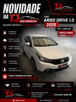 FIAT ARGO 1.0 FIREFLY FLEX DRIVE MANUAL FIAT ARGO 1.0 FIREFLY FLEX DRIVE MANUAL